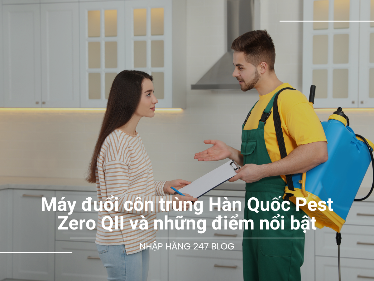 Máy đuổi côn trùng Hàn Quốc Pest Zero QII và những điểm nổi bật