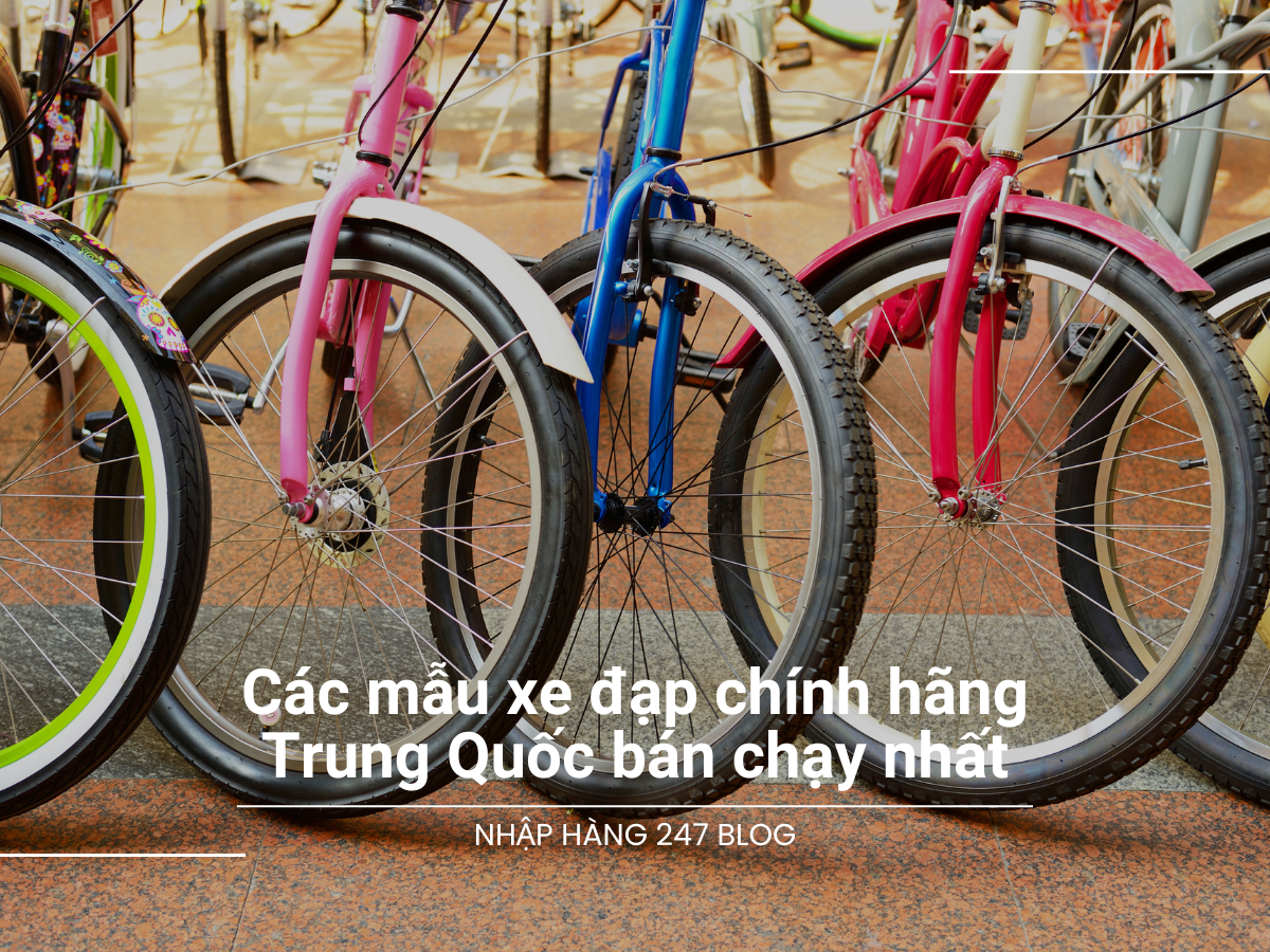 Các mẫu xe đạp chính hãng Trung Quốc bán chạy nhất