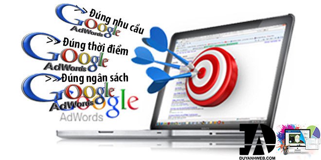 Mục tiêu hiển thị quảng cáo google adword