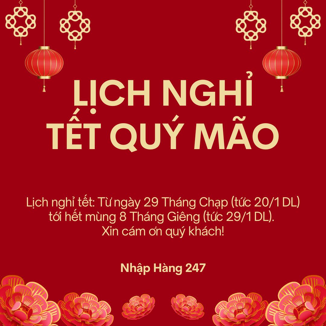 Thông báo lịch nghỉ Tết Âm Lịch Quý Mão