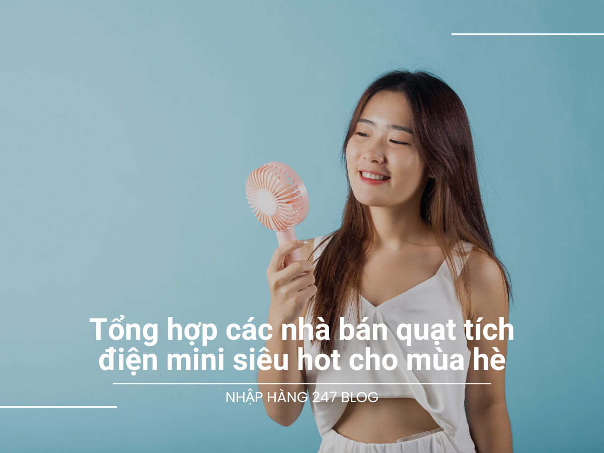 Tổng hợp các nhà bán quạt tích điện mini siêu hot cho mùa hè