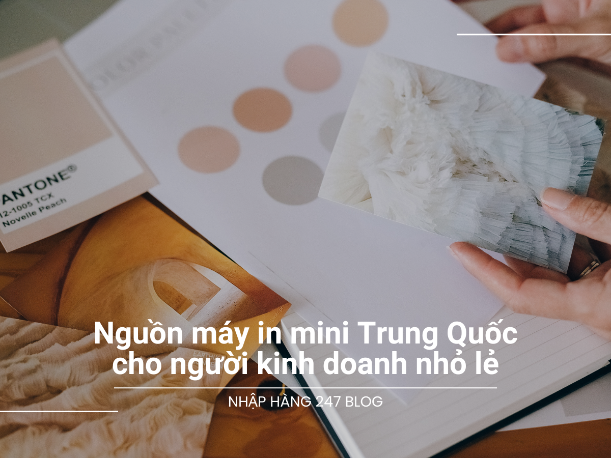 Bật mí nguồn máy in mini Trung Quốc cho người kinh doanh nhỏ lẻ