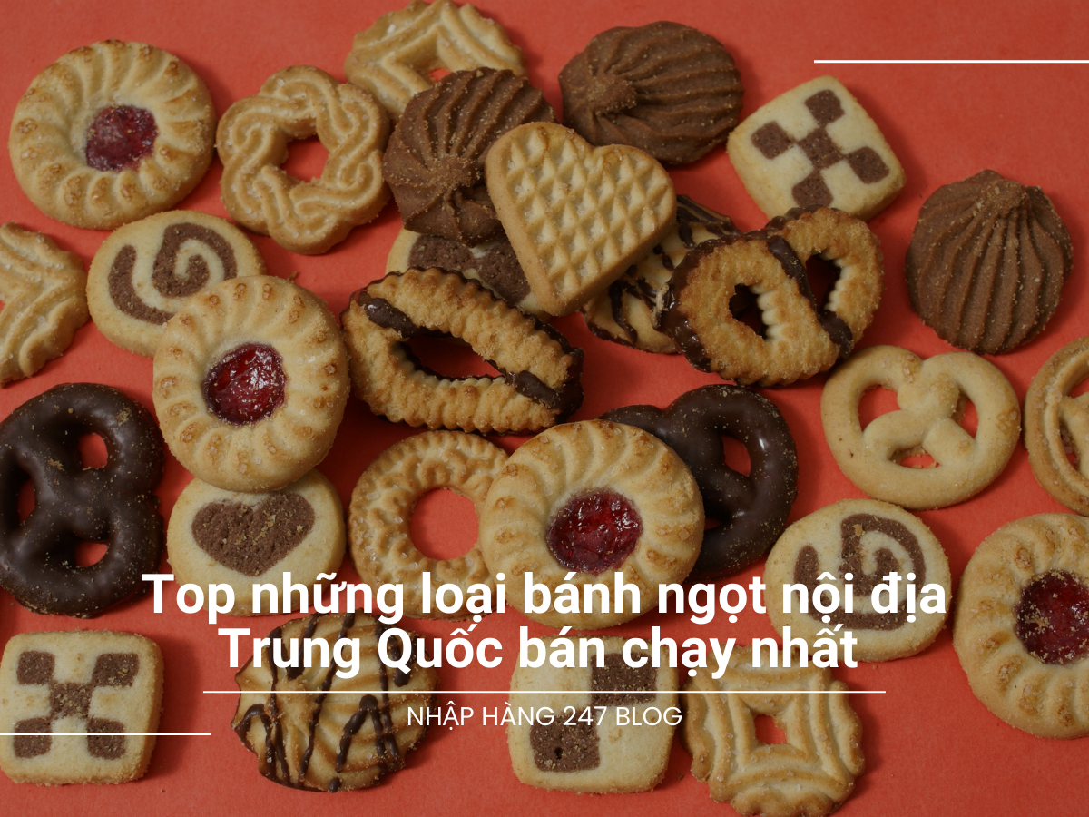 Top những loại bánh ngọt nội địa Trung Quốc bán chạy nhất 