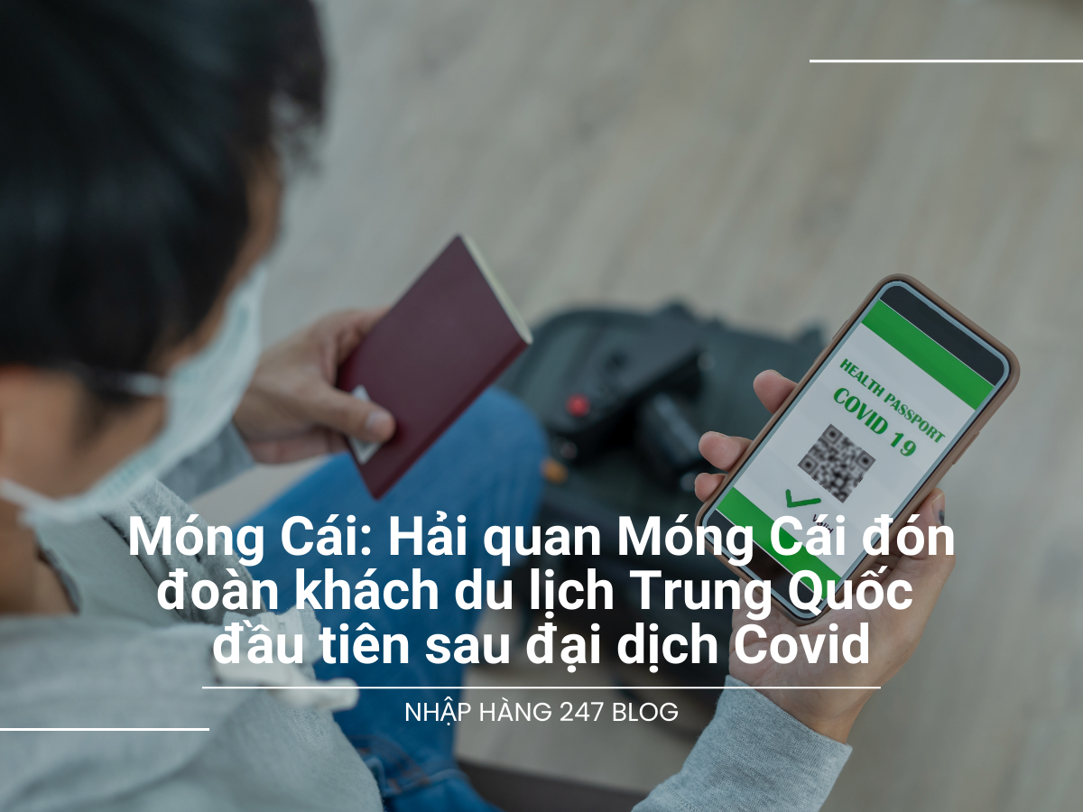 Móng Cái: Hải quan Móng Cái đón đoàn khách du lịch Trung Quốc đầu tiên sau đại dịch Covid